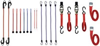 Spanbanden en spanelastiekenset Toolland 20 stuks