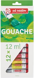 Gouache Talens Art Creation set à 12 kleuren
