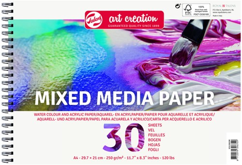 Talens Art Creation mixed media papier A4