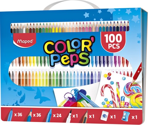 Tekenset Maped Color'Peps 100delig