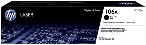 Tonercartidge HP W1106A 106A zwart