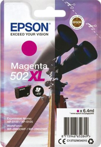 Inktcartridge Epson 502XL rood SEC