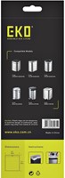 Afvalzak EKO MDPE type B met trekband 40x45cm 7-9L wit rol à 25 stuks-3