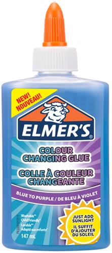 Kinderlijm Elmer's kleurveranderende 147ml blauw