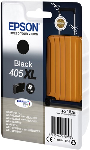 Inktcartridge Epson 405XL zwart