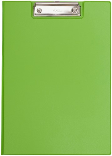 Klembordmap MAUL A4 staand met penlus neon groen