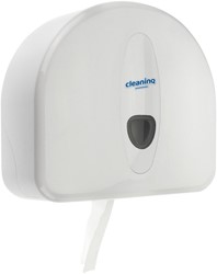 Toiletpapierdispenser Cleaninq jumbo groot wit
