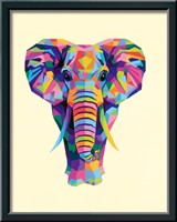 Schilderen op nummer Ravensburger Bonte olifant-3