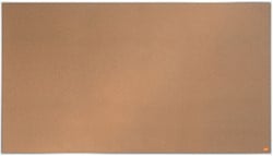Prikbord Nobo Impression Pro widescreen 69x122cm kurk
