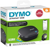 Labelprinter Dymo LetraTag 200B draagbaar bluetooth 12mm zwart-10