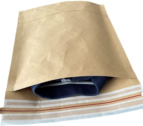 Sendbag verzendverpakking IEZZY 38/42 x 44 + 9,5cm bruin 200 stuks-3