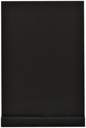 Krijtbord Europel tafelmodel A4 staand zwart