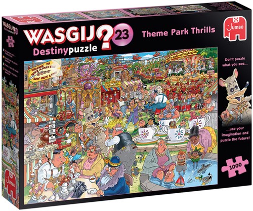 Puzzel Wasgij Destiny 23 Spektakel In Pretpark! 1000 stukjes
