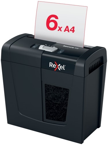 Papiervernietiger Rexel Secure X6 snippers 4x40mm-2