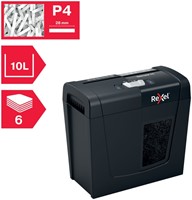 Papiervernietiger Rexel Secure X6 snippers 4x40mm-9