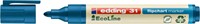 Viltstift edding 31 EcoLine voor flipover rond 1.5-3mm blauw