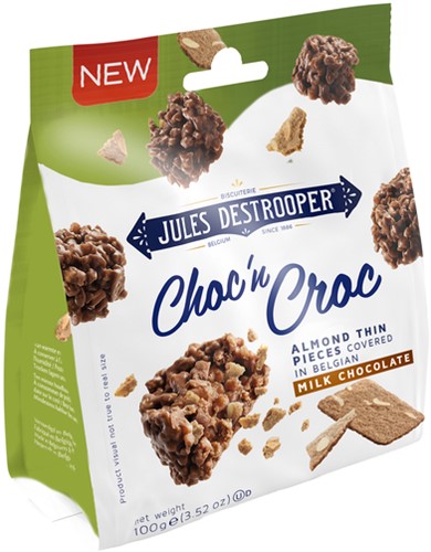 Koekjes Jules Destrooper Choc 'n Croc amandelbrood