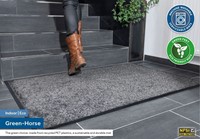 Inloopmat Green-Horse Indoor Pro 85x150cm zwart-2