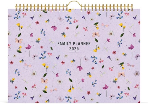 Familiekalender 2025 Lannoo 310x220 Flowers Bouquet 7dagen/1pagina