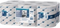 Poetspapier Tork M4 Reflex Premium 1-laags 340 vel wit 473412