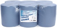 Poetspapier Cleaninq M2 1-laags 6x300m blauw