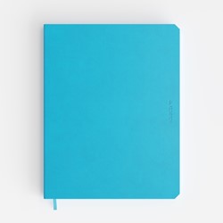 Notitieboek de KEMPEN Limitless 171x220mm lijn 192 pag 90gr felblauw