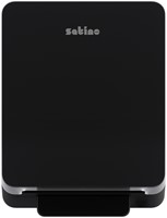 Handdoekroldispenser Satino SYS1 Hyginity zwart 333419-1