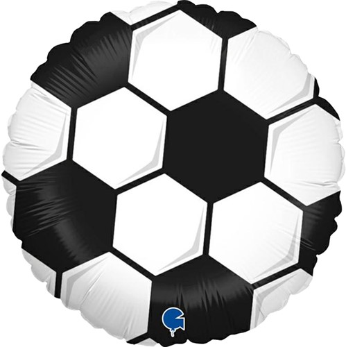 Folieballon voetbal 45cm-2