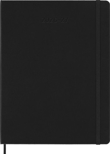 Agenda 2027 Moleskine 18M Planner Weekly 7dagen/1pagina xl hc black-2