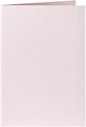 Correspondentiekaart Papicolor dubbel 105x148mm lichtroze pak à 6 stuks