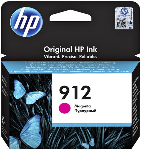 Inktcartridge HP 3YL78AE 912 rood