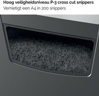 Papiervernietiger Rexel Momentum X312-SL snippers 5x42mm-16