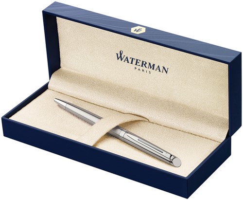 Balpen Waterman Hémisphère stainless steel CT medium-2