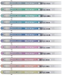 Gelschrijver Sakura Gelly Roll Stardust set à 12 kleuren