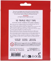 Viltstift Bruynzeel Kids Triple assorti 10 stuks-3