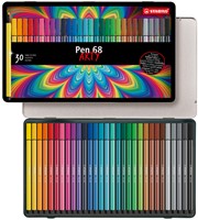 Viltstift STABILO Pen 68/30 Arty medium assorti blik à 30 stuks-2