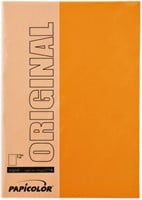 Kopieerpapier Papicolor A4 200gr 6 vel oranje-2