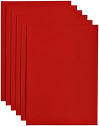 Kopieerpapier Papicolor A4 100gr 12 vel rood