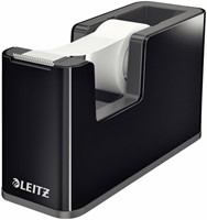 Plakbandhouder Leitz duokleur zwart/grijs