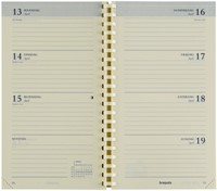 Agendavulling 2026 Brepols Interplan 7dagen/2pagina's 1-talig