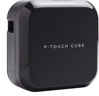 Labelprinter Brother P-touch Cube Plus TZe PT-P710BT desktop 24mm zwart