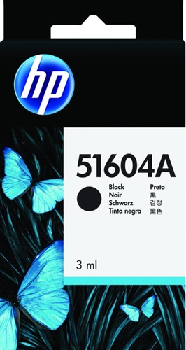 Inktcartridge HP 51604A zwart