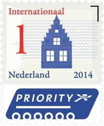Postzegel Internationaal Waarde 1 Echt Hollands zelfklevend set à 50 stuks