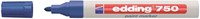 Paintmarker edding 750 op oliebasis 2-4mm blauw
