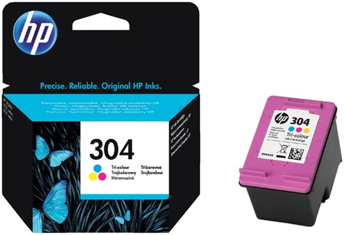 Inktcartridge HP N9K05AE 304 kleur