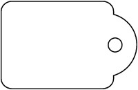 Label Apli karton nr 387 13x20mm wit 1000 stuks