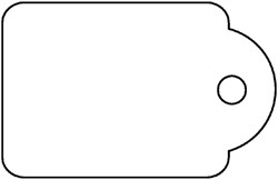 Label Apli karton nr 388 15x24mm wit 1000 stuks