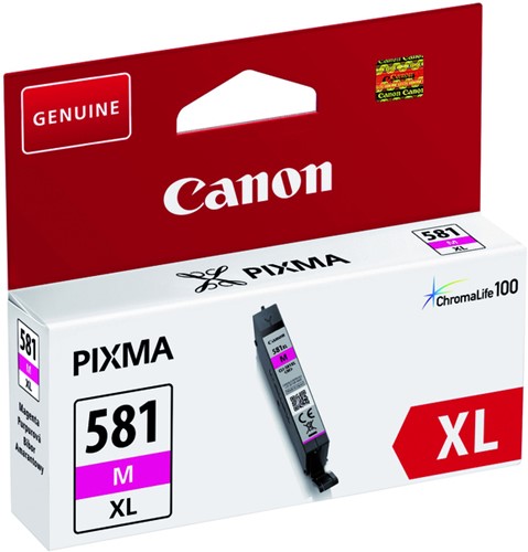 Inktcartridge Canon CLI-581XL rood HC