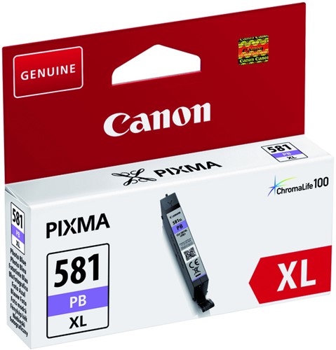 Inktcartridge Canon CLI-581XL foto blauw HC