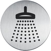 Infobord pictogram Durable 4938 douche 83mm